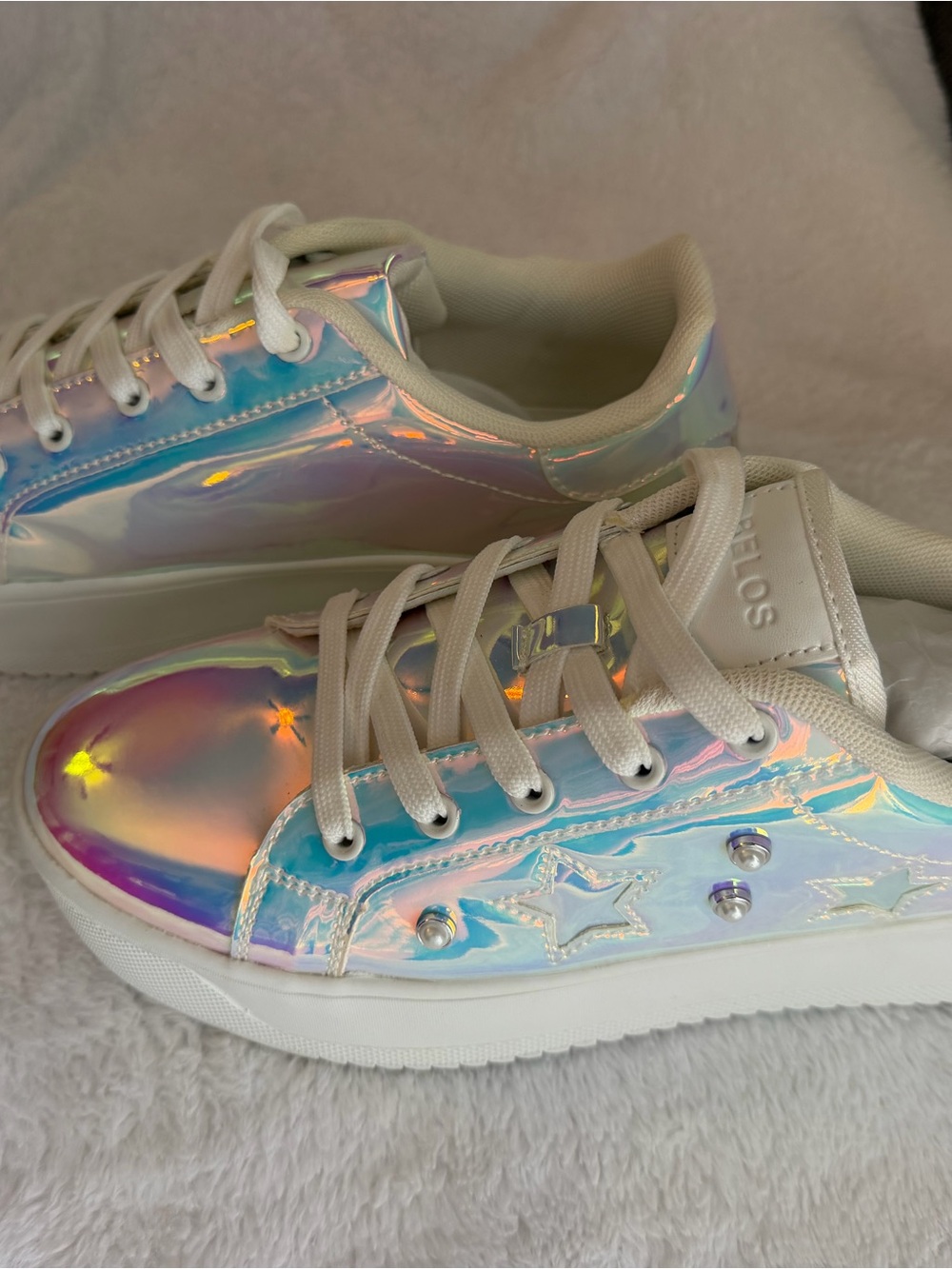 Belos Platform Sneakers - Iridescent - Picture 3 of 4
